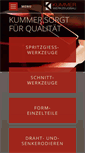 Mobile Screenshot of kummer.de